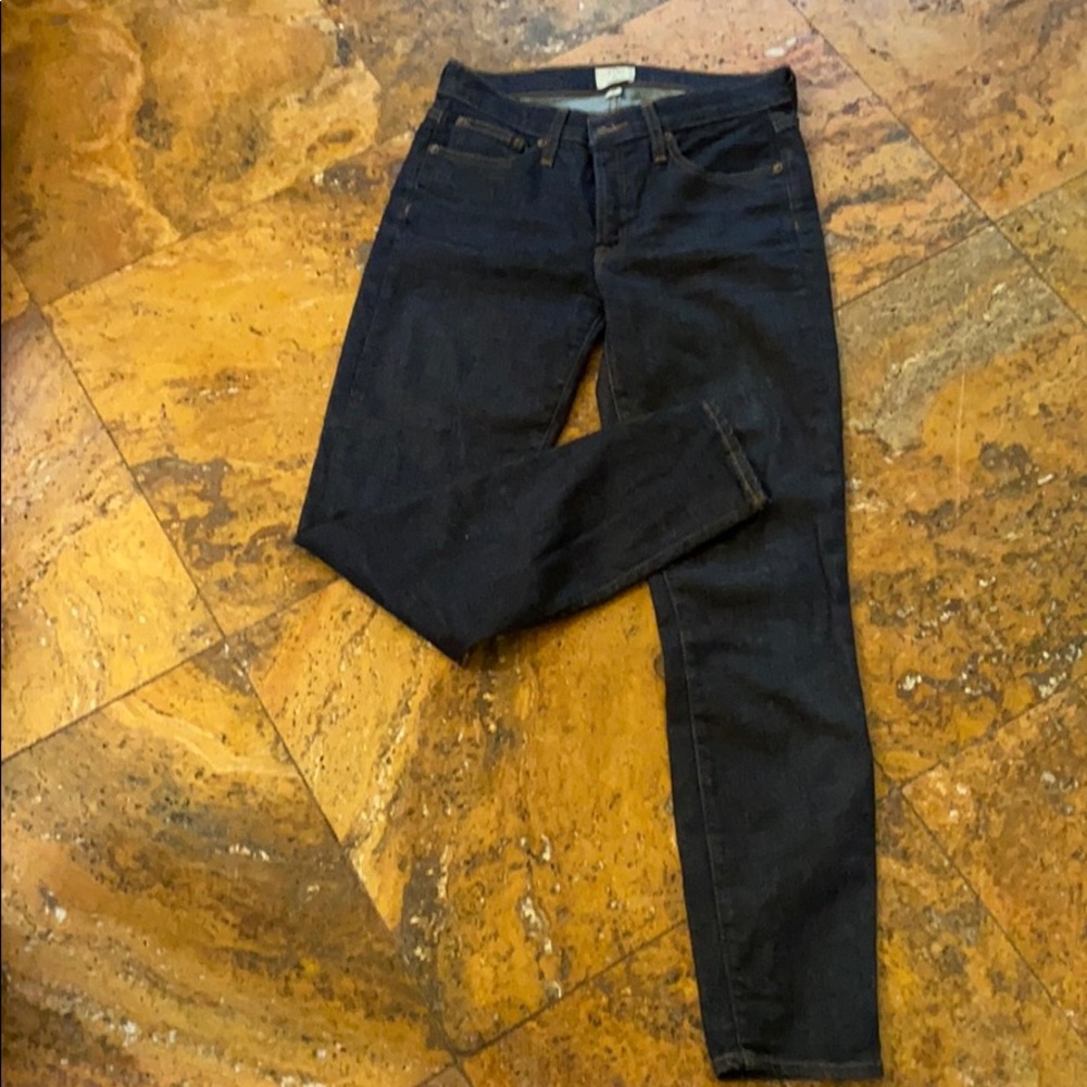 J Crew Toothpick Jeans - Like New!